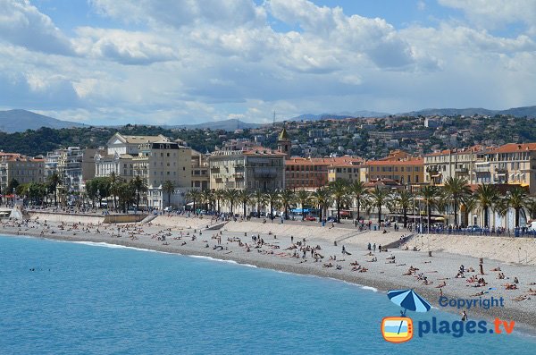 Spiaggia Opéra a Nizza - Francia