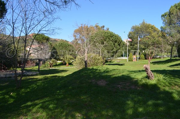 Jardin public de l'Oratoire à Agay