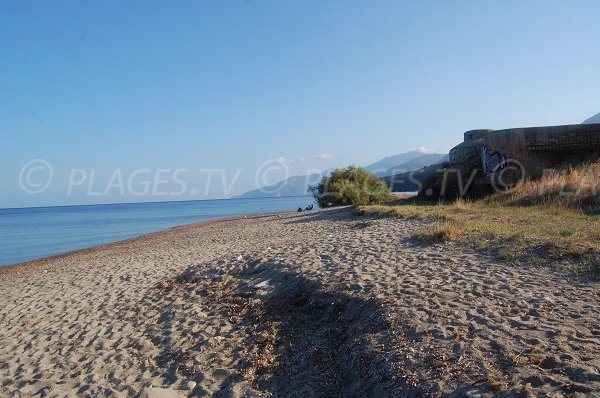 Bunker on Ospedale beach - Saint Florent