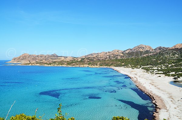 Foto della spiaggia di Ostriconi a fine settembre - Deserto delle Agriate