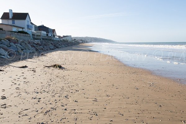 Beach of Blonville sur Mer near Villers sur Mer