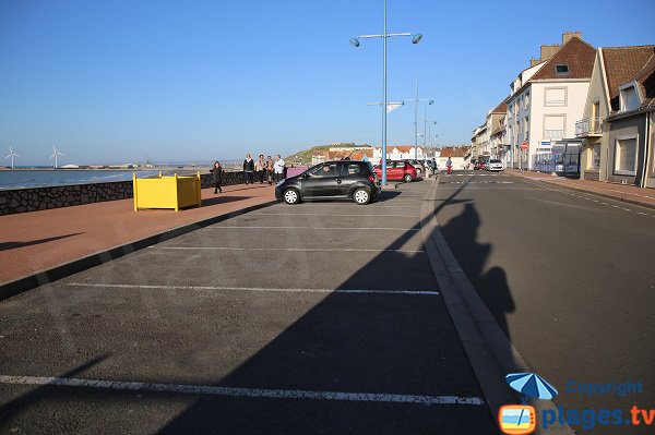 Parking autour de la plage du Portel