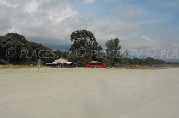 ristorantino della spiaggia di Cervione - Corsica