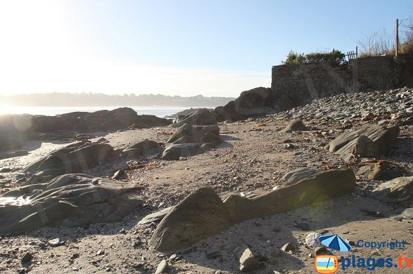 Photo de la plage de l'Ile Verte de Locquirec