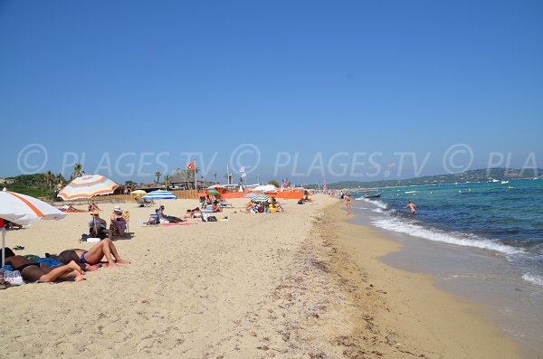 Public beach of Pampelonne - Epi zone