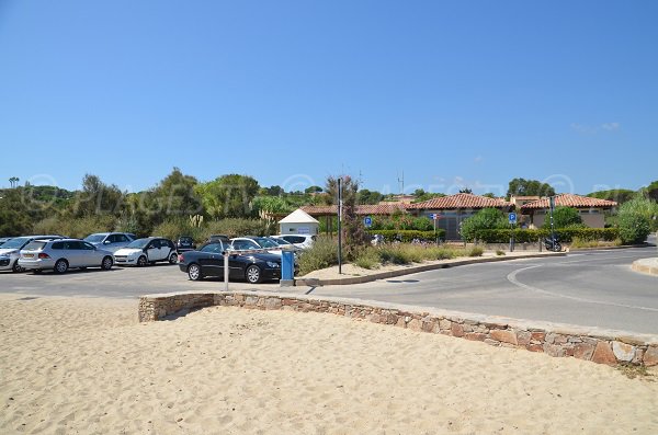 Parking de la plage Patch de Pampelonne