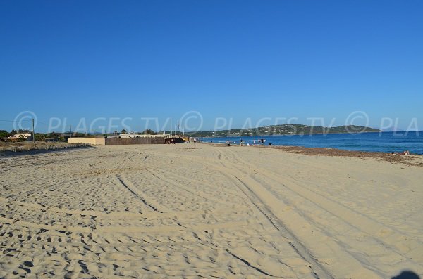 Plage de Pampelonne secteur des Tamaris