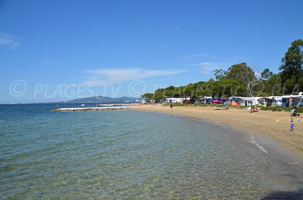 Petites plages à La Londe les Maures