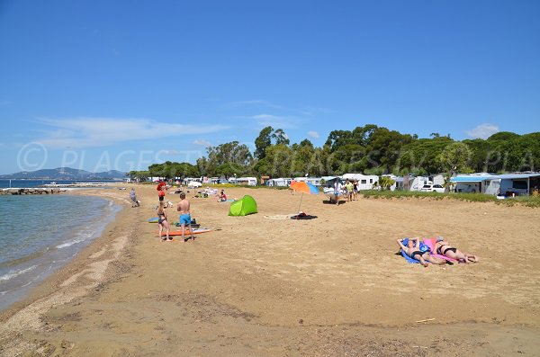 Plage de Pansard à La Londe les Maures