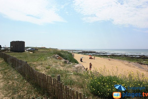 Photo de la plage de Paracou aux Sables d'Olonne - La Chaume