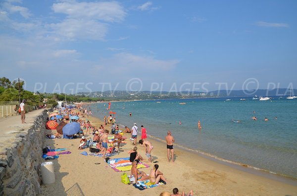 Foto della spiaggia del Parc a Cavalaire sur Mer - Francia