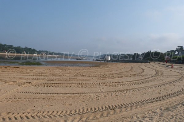 Plage du Parc au lac d'Hossegor