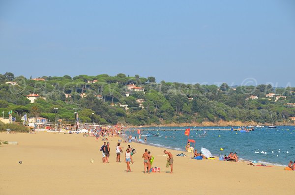 Beach between La Croix Valmer and Cavalaire sur Mer