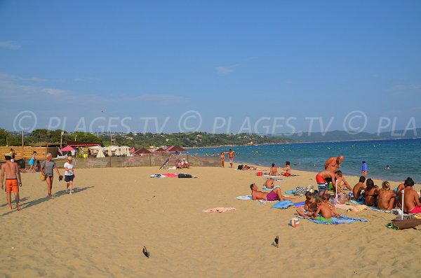 Privatstrand von Pardigon in Cavalaire sur Mer