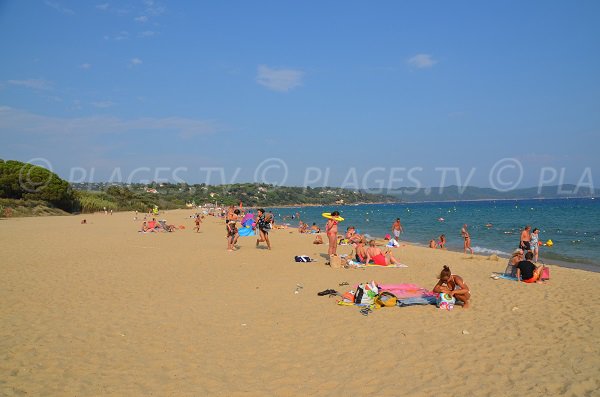 Photo de la plage de Pardigon à Cavalaire sur Mer