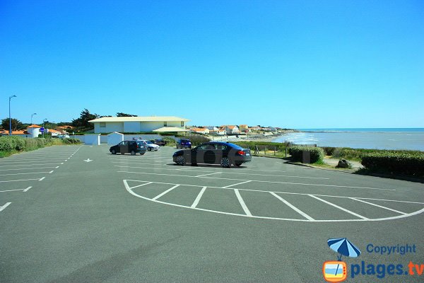 Parking on La Parée beach - Bretignolles sur Mer