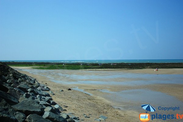 Fishing zone on the Paree beach - Brétignolles sur Mer