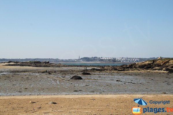 View on Saint Pol de Léon from Caillot island