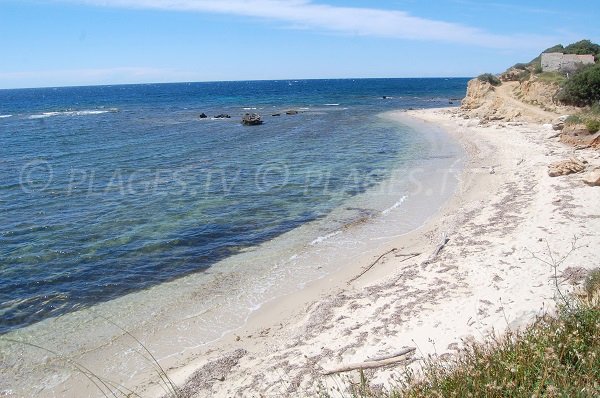 Photo of Patrimonio creek near St Florent