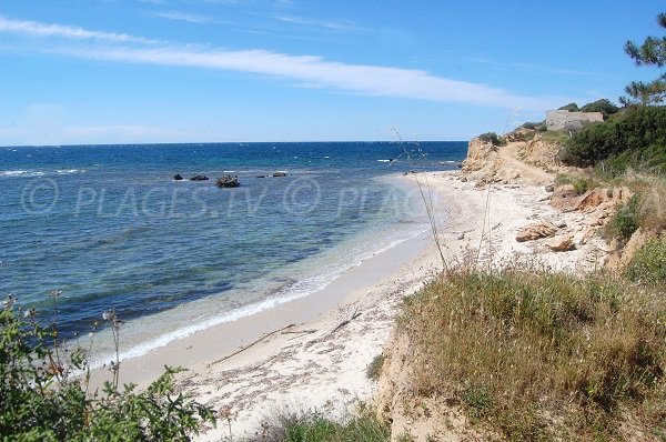 Plage de Patrimonio en Corse