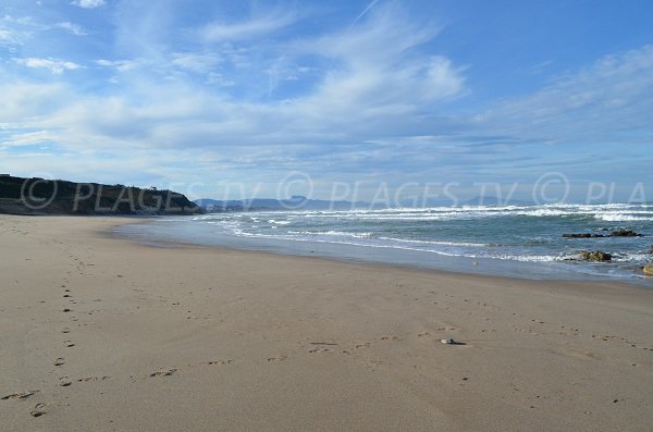 Spiaggia pubblica a Bidart