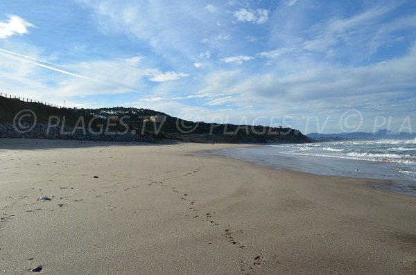 Pavillon Royal beach in Bidart in France