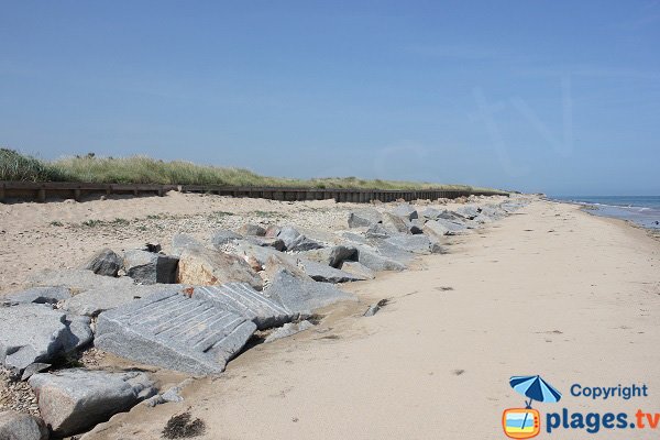 Photo de la plage de Pearson à Graye sur Mer