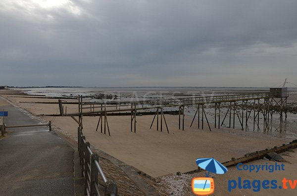 Photo de la plage de la Pecherie à Les Moutiers en Retz