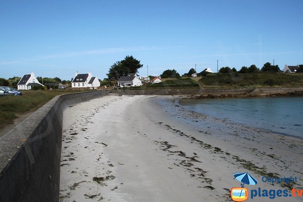 Plage de Pen Enez - Finistère Nord