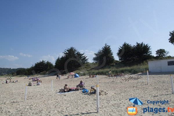 Environnement de la plage de Pen Guen