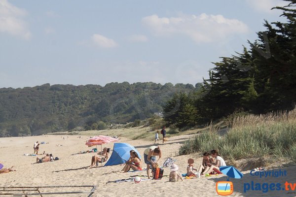 Photo de la plage de Pen Guen à St Cast le Guildo