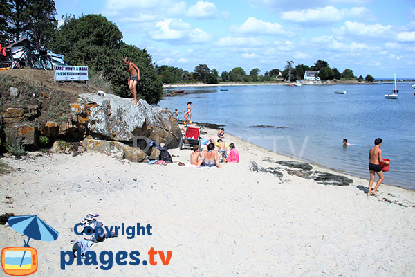 Photo de la plage de Penara sur l'ile d'Arz