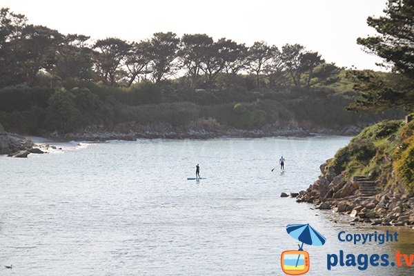 Plage à Argenton - Bretagne