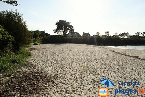 Grande plage à Argenton - Finistère Nord