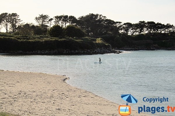 Photo de la plage de Pentoull à Argenton