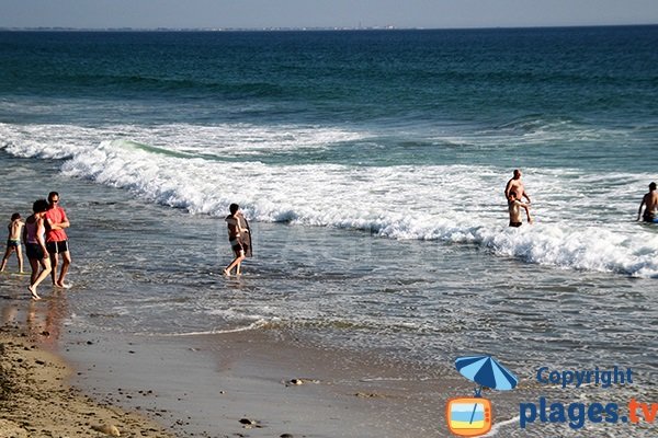 Plage de Penhors en Bretagne - Pouldreuzic