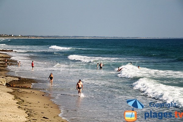 Grande plage de Pouldreuzic