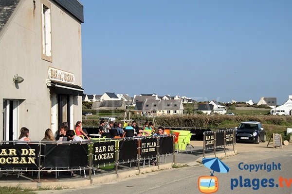 Bar à surfeurs à Pouldreuzic