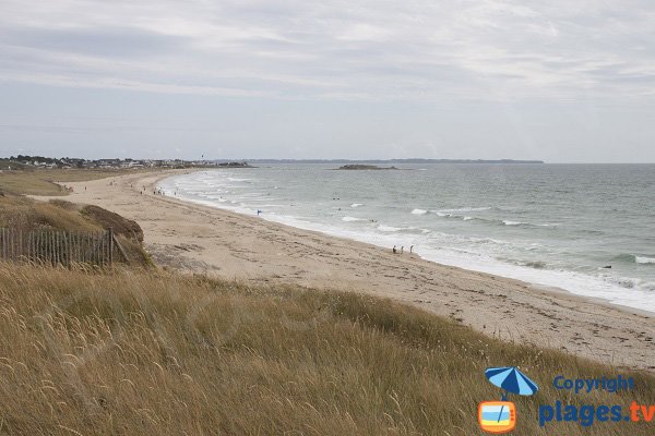 Penn er Malo beach in Guidel - France