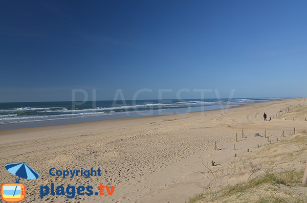 Photo de la plage du Penon à Seignosse