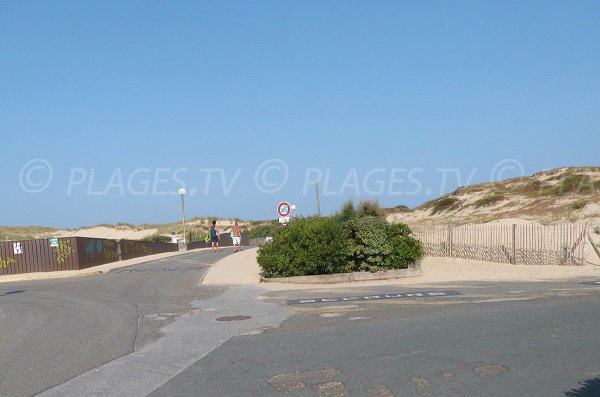 l'accesso principale alla spiaggia Penon - Seignosse