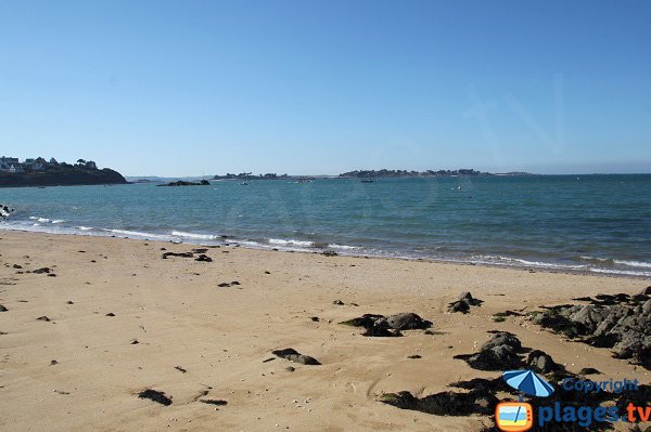 Callot island from Penquer beach in Carantec