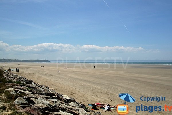 plage de Pentrez à St Nic - Bretagne