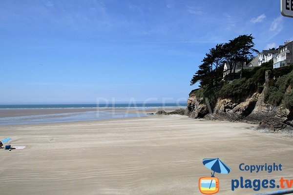 Plage de Pentrez en Bretagne