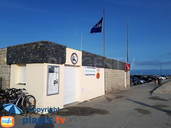 Poste de secours de la plage de Penvins - Sarzeau