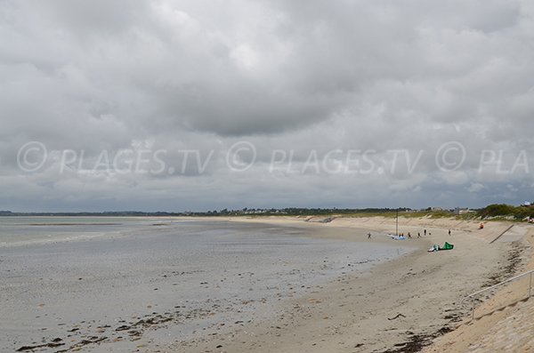 Photo de la plage de Penvins de Sarzeau