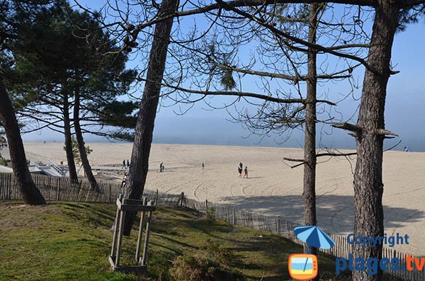 Beaches of Pereire and Abatilles in Arcachon