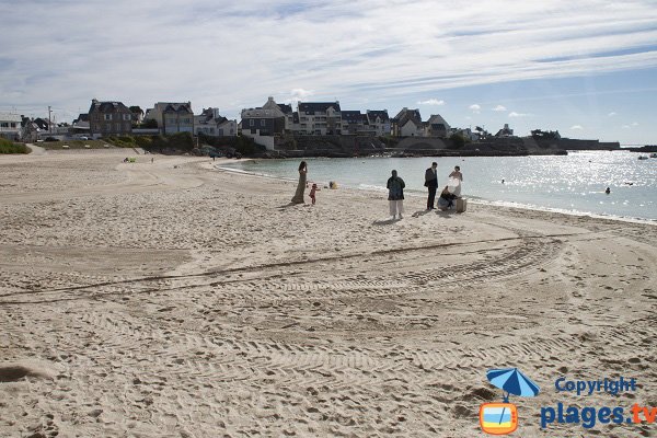 Most beautiful beach in Ploemeur - Morbihan - France