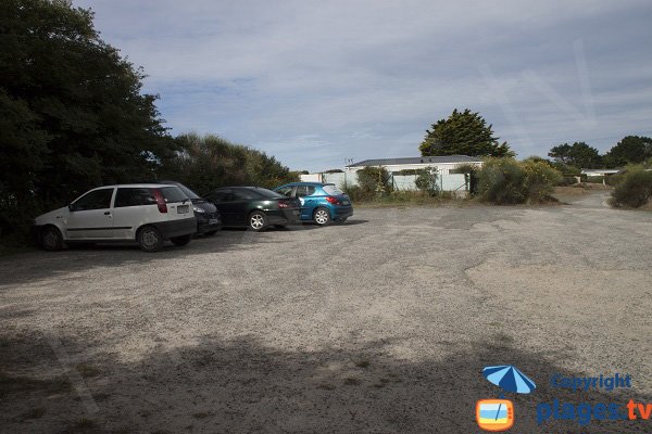 Parking of Pérello beach - Ploemeur