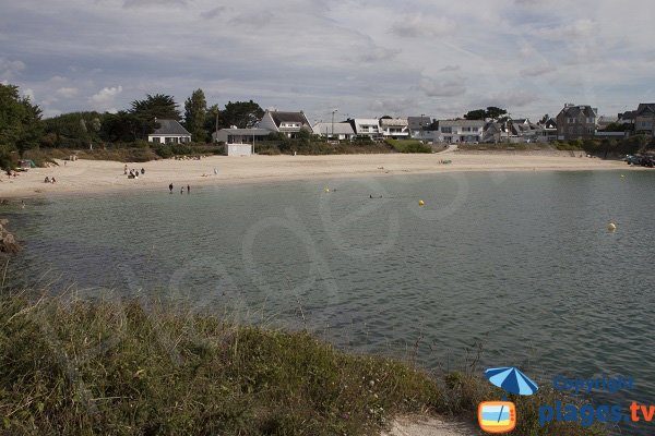 Photo de la plage de Perello à Ploemeur